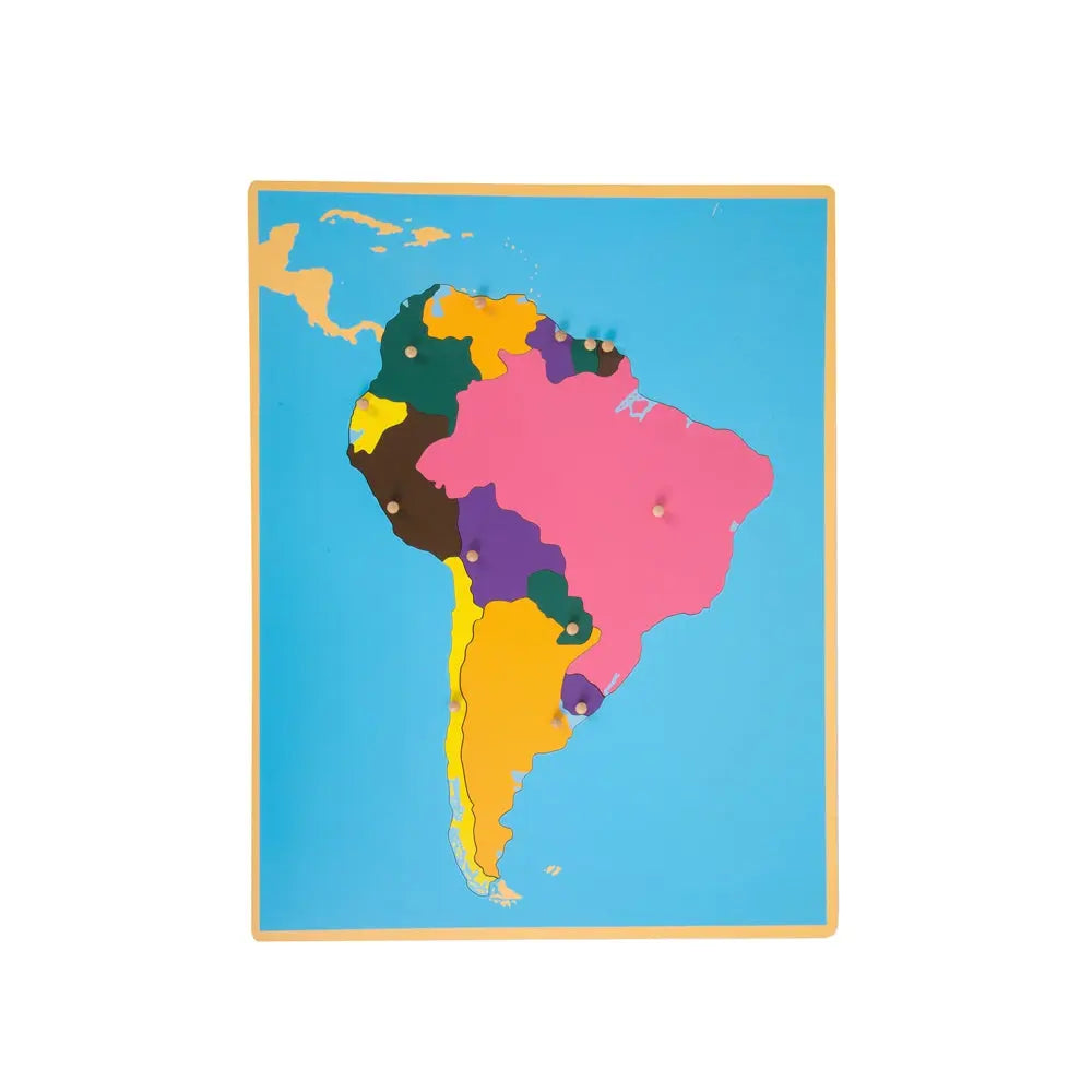 Geography Cabinet with 8 puzzle kinderhuis
