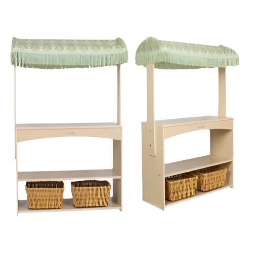 Leo Dramatic Play unit with baskets kinderhuis