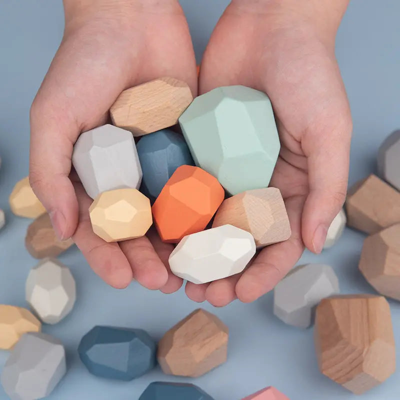 Stacking balance rocks 36pcs kinderhuis