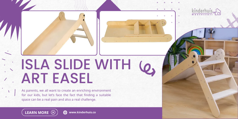 Isla Slide with Art Easel