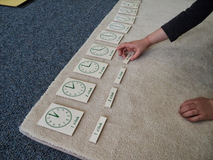 Cards for Clocks with Stand and Box kinderhuis