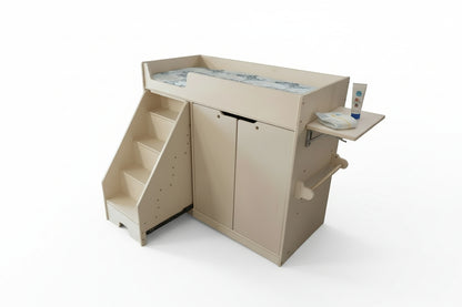 Change Table with Left side Stairs kinderhuis