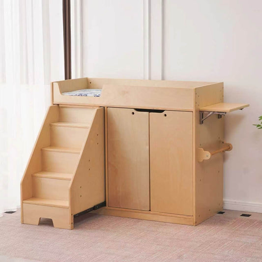 Ocean Change Table with Left side Stairs kinderhuis
