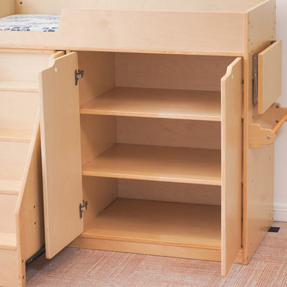 Ocean Change Table with Left side Stairs kinderhuis