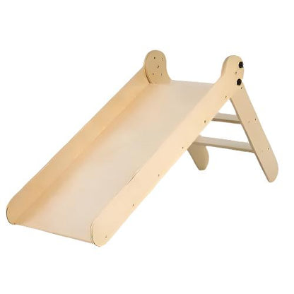 Isla PlaySlide 2 in 1 wooden Slide with Art Easel kinderhuis