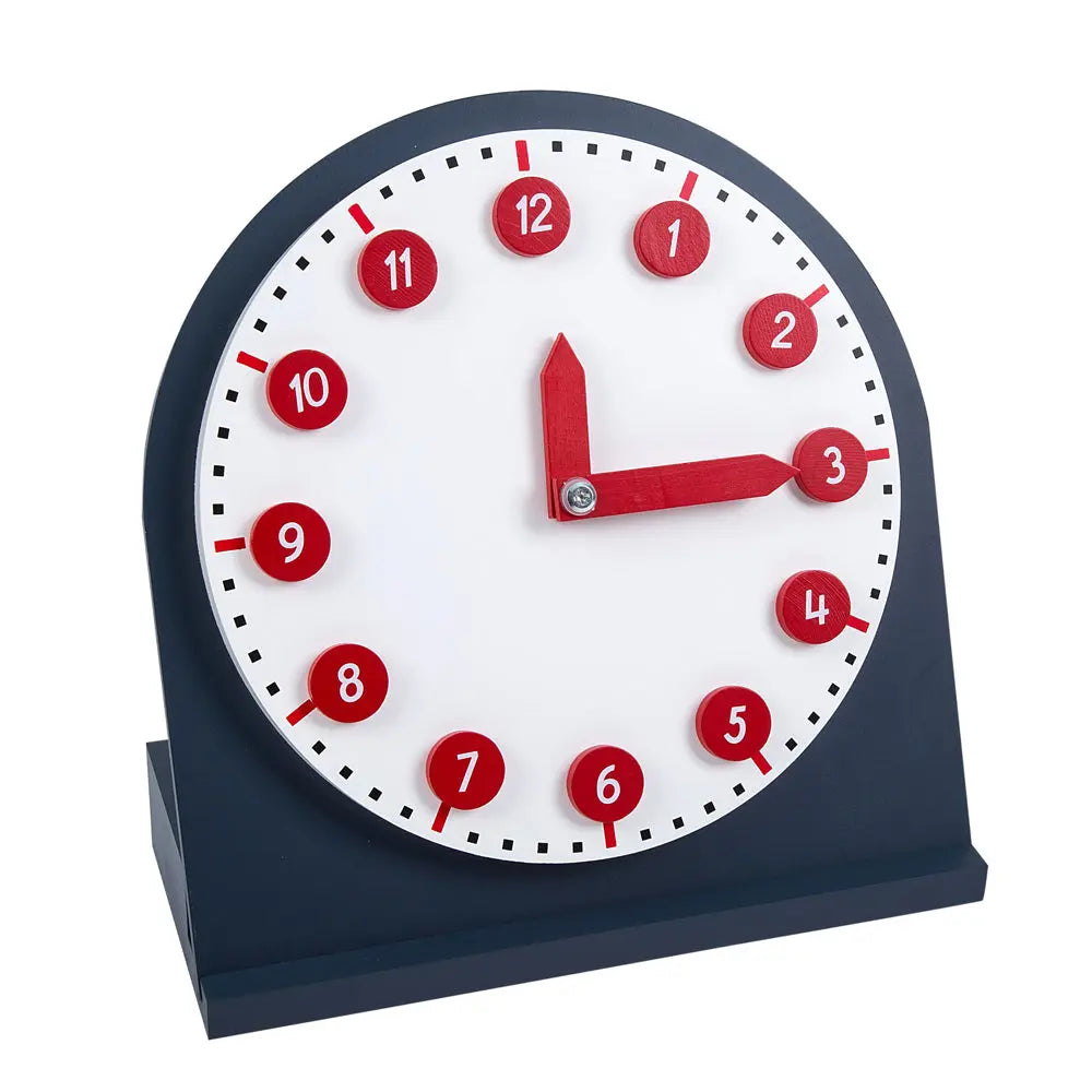 Educational Large Clock with Movable Hands: Montessori Learning Tool ...
