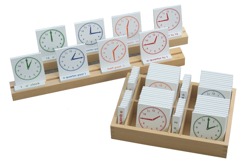 Cards for Clocks with Stand and Box kinderhuis