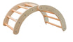 Natural Wood Arch Rocker - kinderhuis