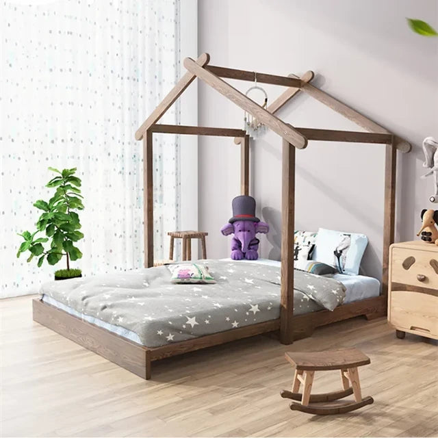 Luna Montessori Floor bed with extension