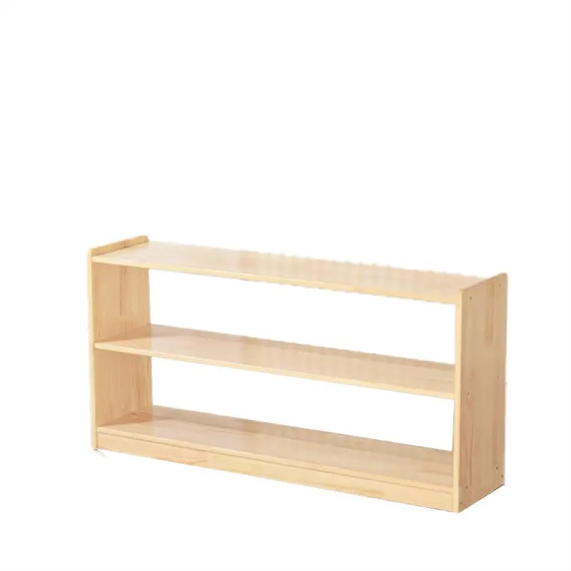 Two shelf storage unit open back kinderhuis