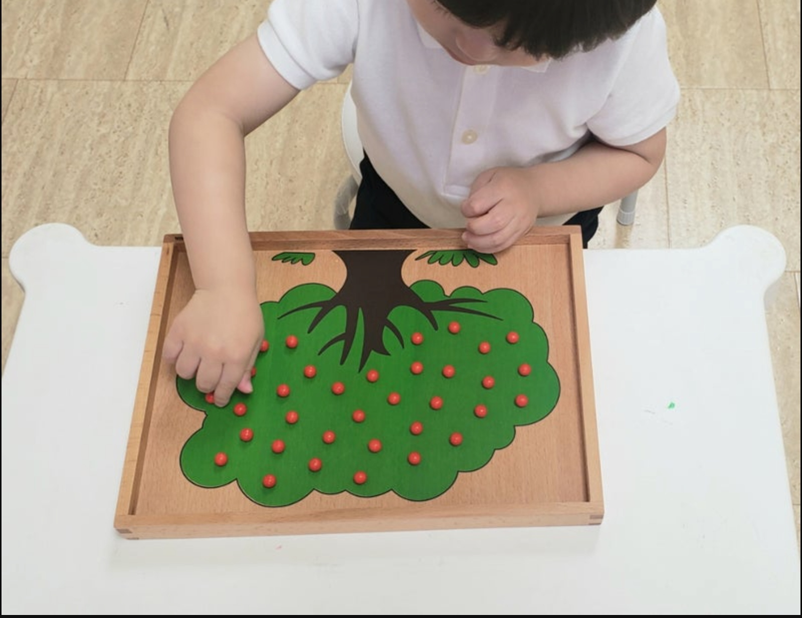 Apple Tree counting Puzzle kinderhuis