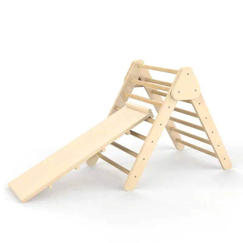 climbing pickler triangle 3pcs set-Natural color kinderhuis